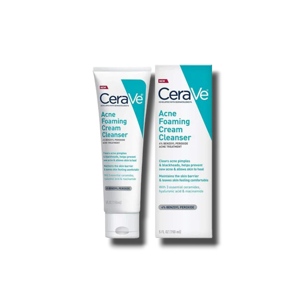 CeraVe® Acne Foaming Cream Cleanser